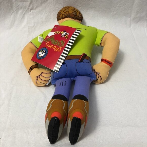 Doggy Hoots Fat Cat Inc. The Ex Plush Dog Toy - Picture 5 of 7